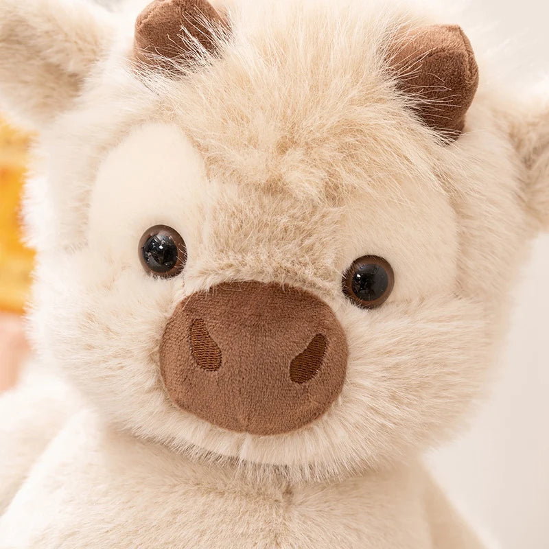 Highland Cattle Plush Toy - Soft Stuffed Animal