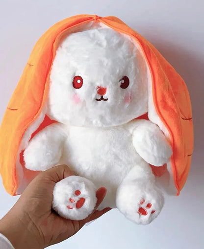 Strawberry Bunny Plush Toy - Cute Stuffed Rabbit