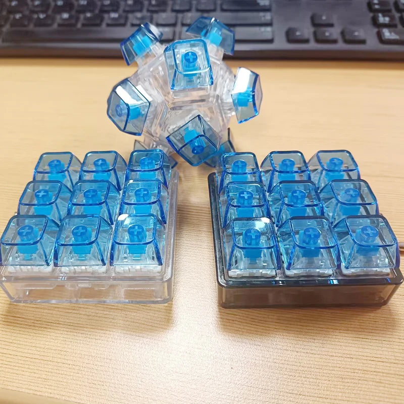 Spherical Fidget Keyboard Key – Premium Desk Toy