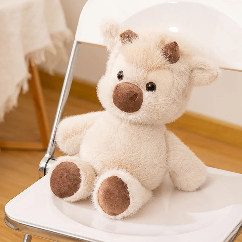 Highland Cattle Plush Toy - Soft Stuffed Animal