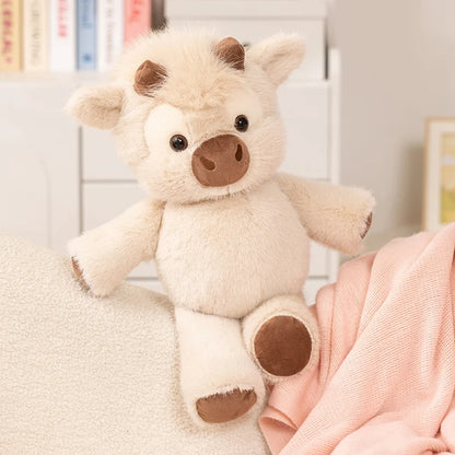 Highland Cattle Plush Toy - Soft Stuffed Animal