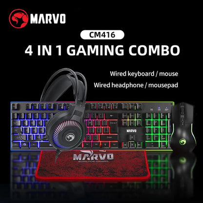 RGB Gaming Keyboard and Mouse Set