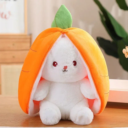 Strawberry Bunny Plush Toy - Cute Stuffed Rabbit