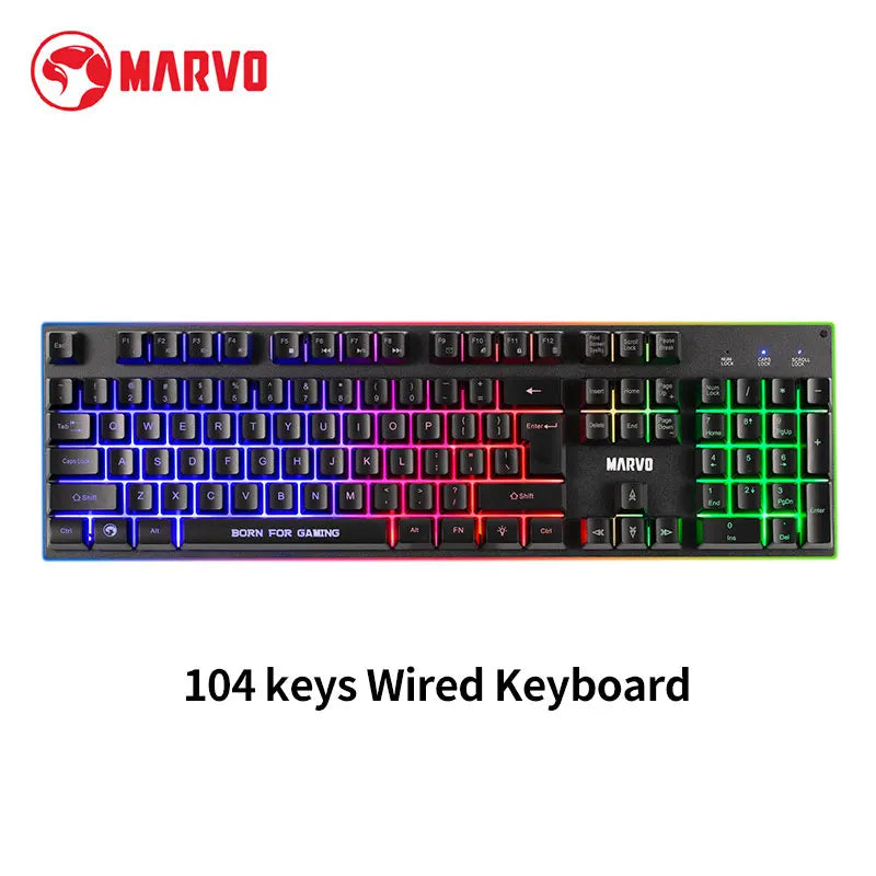 RGB Gaming Keyboard and Mouse Set