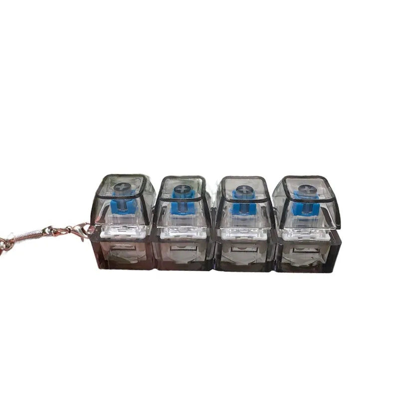 RGB Mini Mechanical Keyboard Keychain