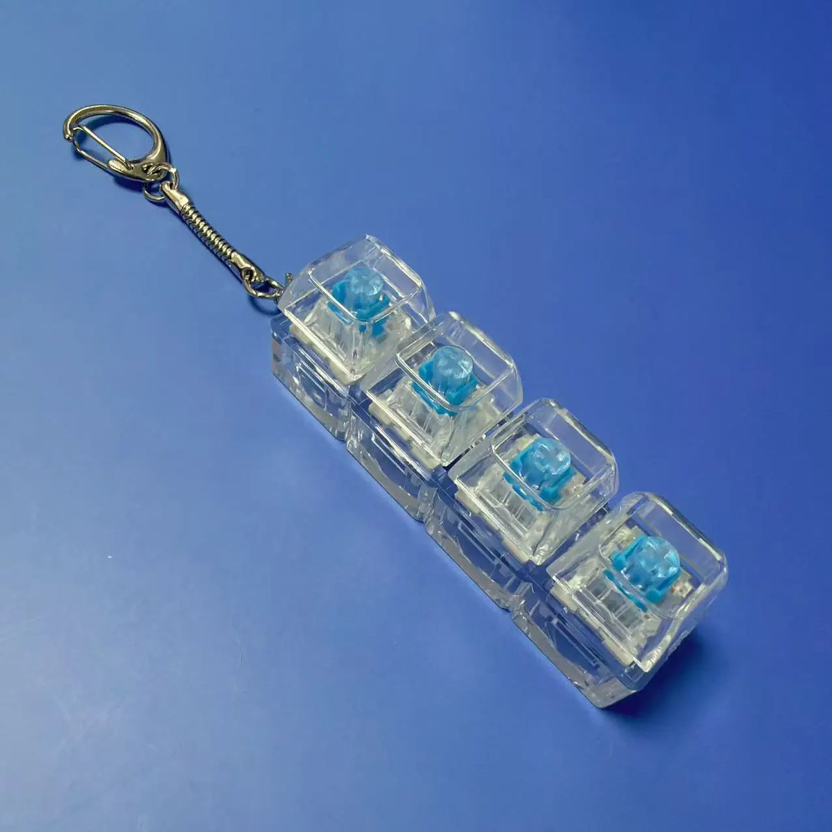 LED Crystal Fidget Keychain – Illuminated Stress Relief