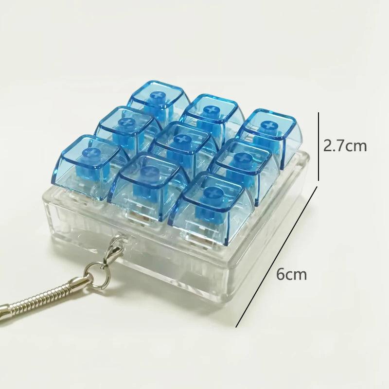 Spherical Fidget Keyboard Key – Premium Desk Toy