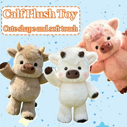 Calf Plush Toy 45cm - Soft Stuffed Animal