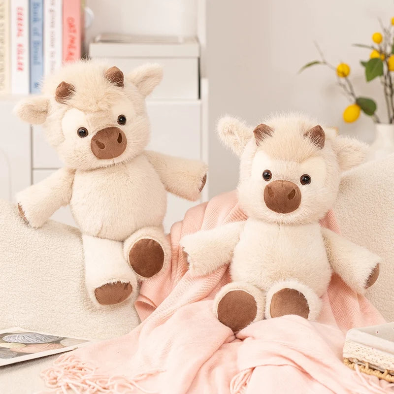 Highland Cattle Plush Toy - Soft Stuffed Animal