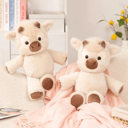 Highland Cattle Plush Toy - Soft Stuffed Animal