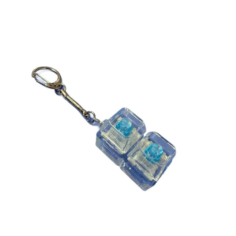 LED Crystal Fidget Keychain – Illuminated Stress Relief