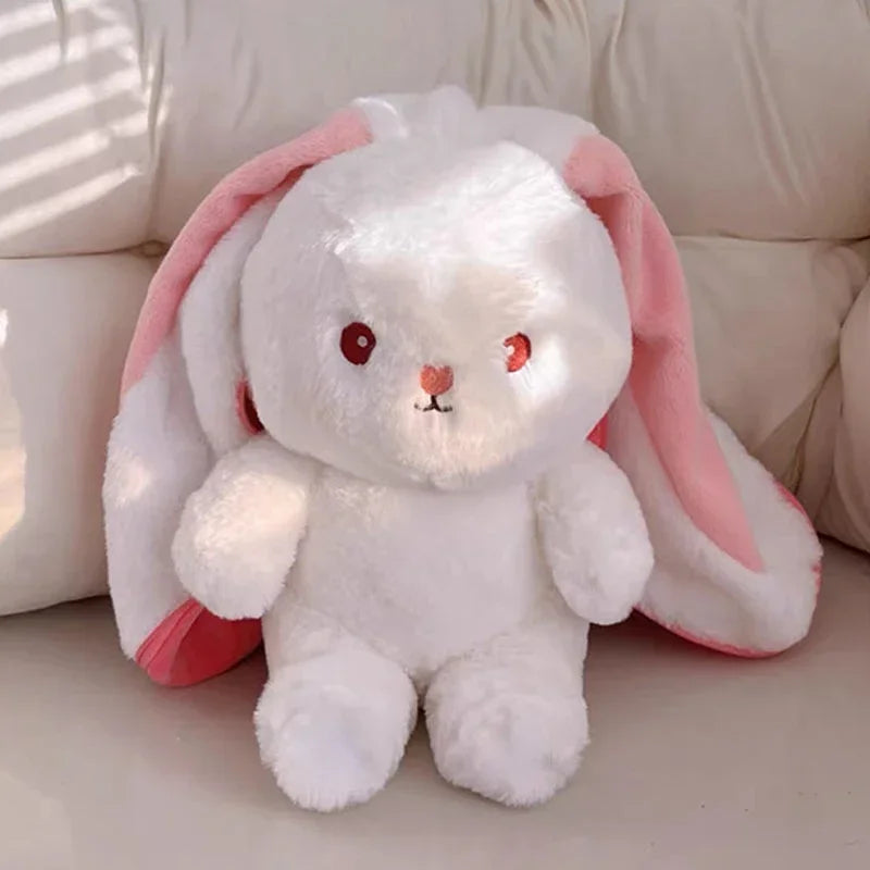 Strawberry Bunny Plush Toy - Cute Stuffed Rabbit