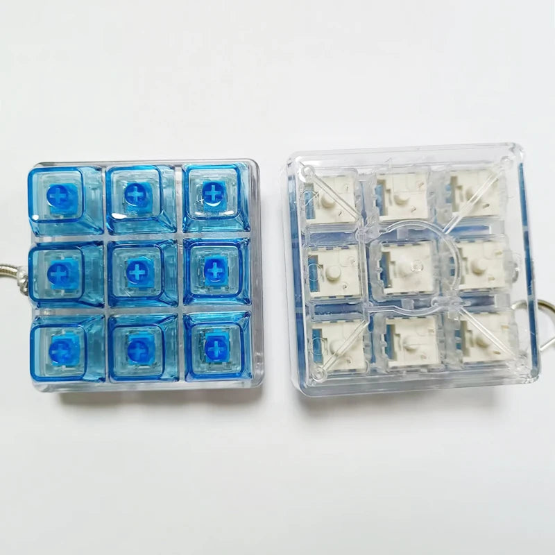 Spherical Fidget Keyboard Key – Premium Desk Toy