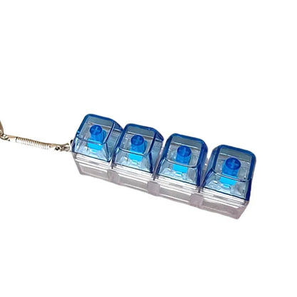 RGB Mini Mechanical Keyboard Keychain