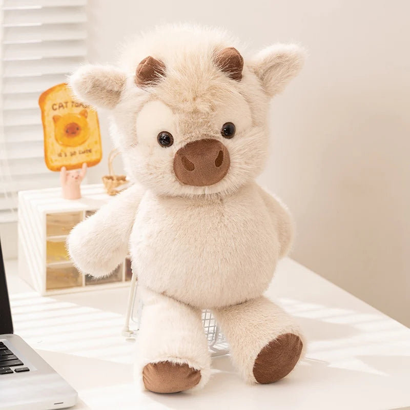 Highland Cattle Plush Toy - Soft Stuffed Animal