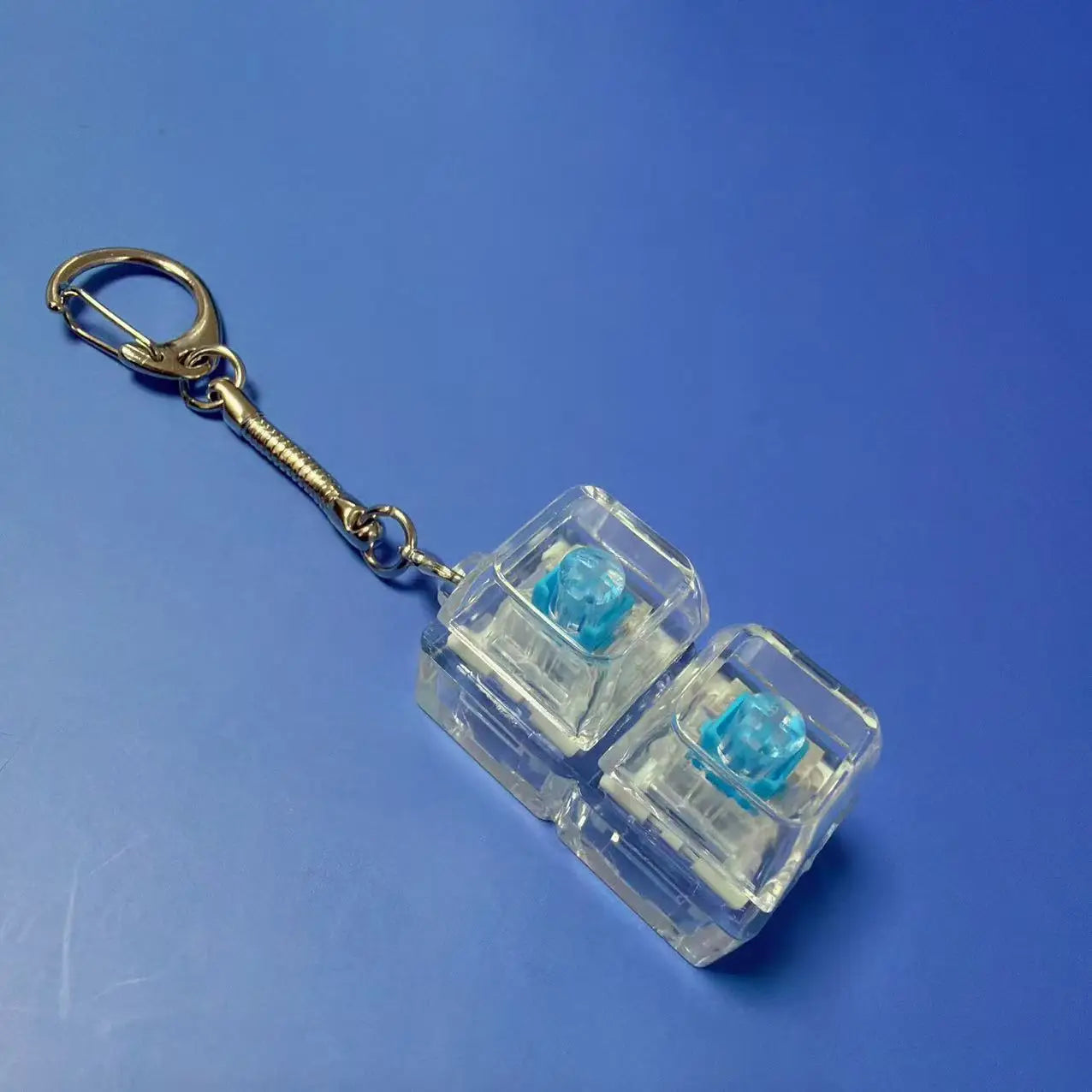 LED Crystal Fidget Keychain – Illuminated Stress Relief