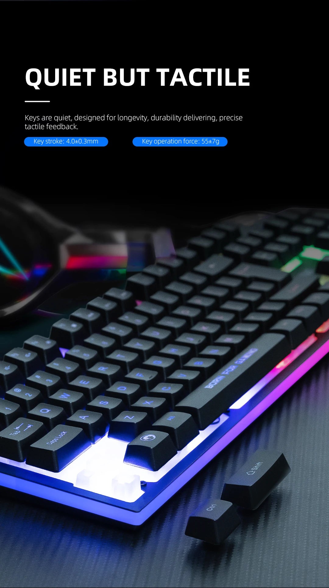 RGB Gaming Keyboard and Mouse Set
